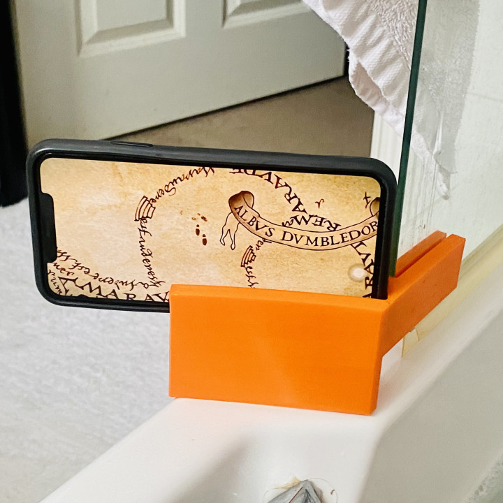 TPU Bath Phone Holder
