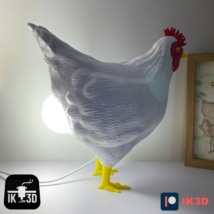 BUMP OF CHICKEN　LAMP Upgraded Chicken Egg Lamp, Chicken Lamp, 16 Colors Change
