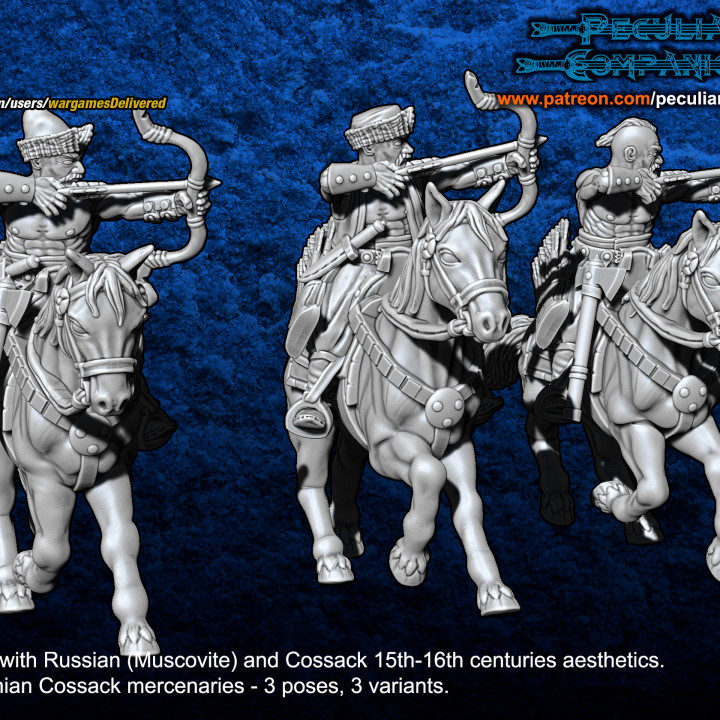 Russian Mounted Cossacks image