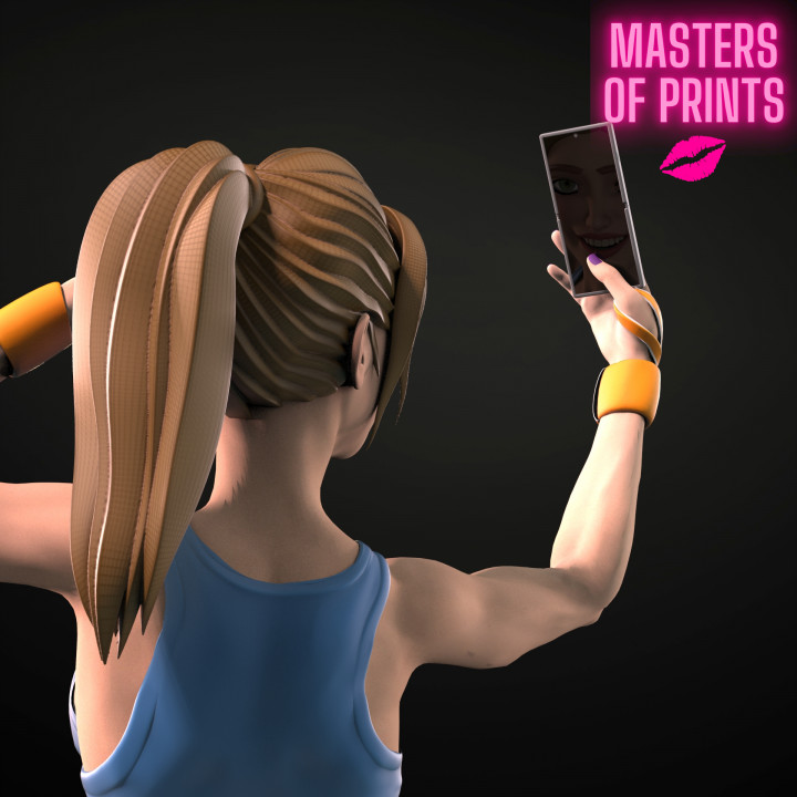 FITNESS GIRL - GIA - SFW AND NSFW - EROTIC MINIATURE 75 MM SCALE