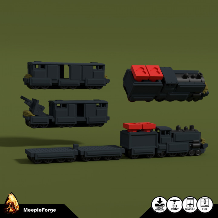 Armoured Train WW2 (v2) image