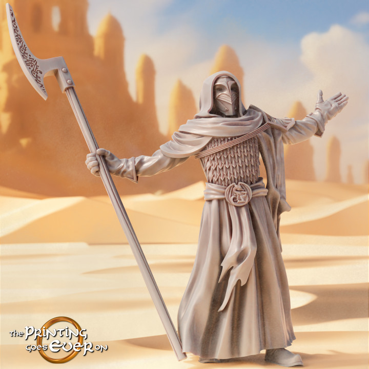 Serpent High Priest - On Foot and Mounted - Presupported