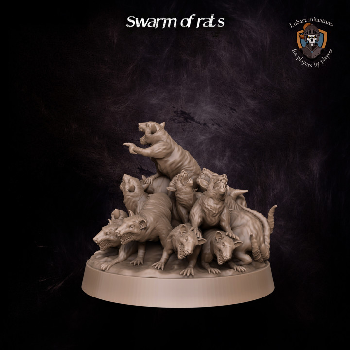 Swarm of rats image