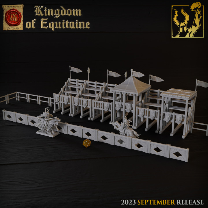 Titan Forge Miniatures - 2023 - September - Kingdom of Equitaine image