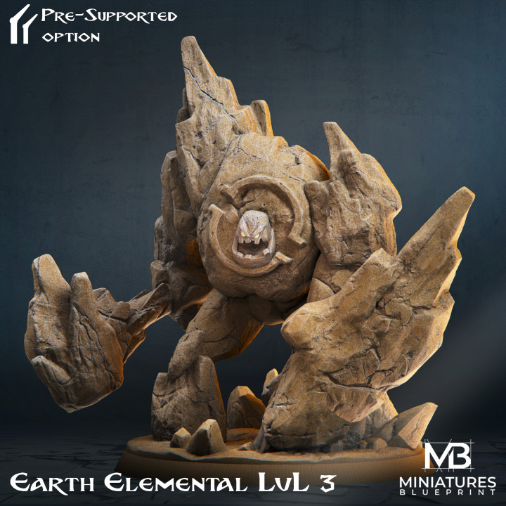 Earth Elemental - LvL 3 image