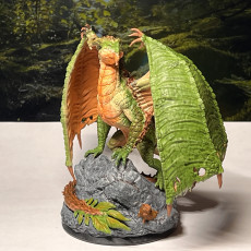 Picture of print of Elderwood Dragon