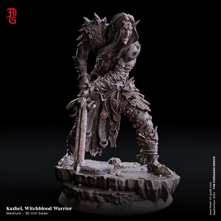 Kazhel, Witchblood Warrior image
