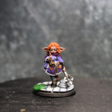 Picture of print of Holly, the Goblin Cleric