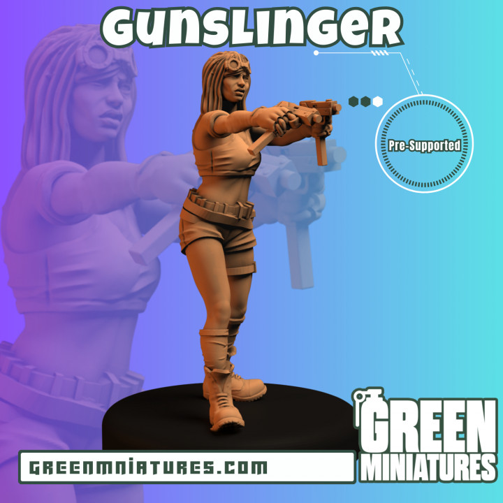 Gunslinger- Cyberpunk image