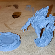 Picture of print of Water Elemental - LvL 2