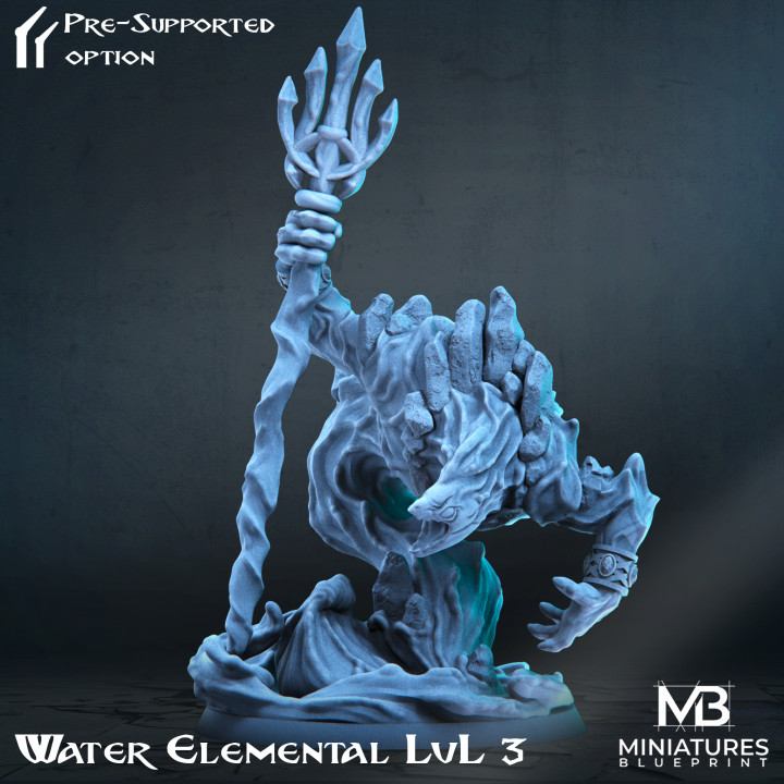 Water Elemental - LvL 3 image