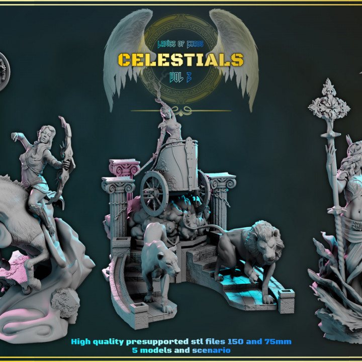 Ladies of Chaos (vol 2) Celestials PACK image