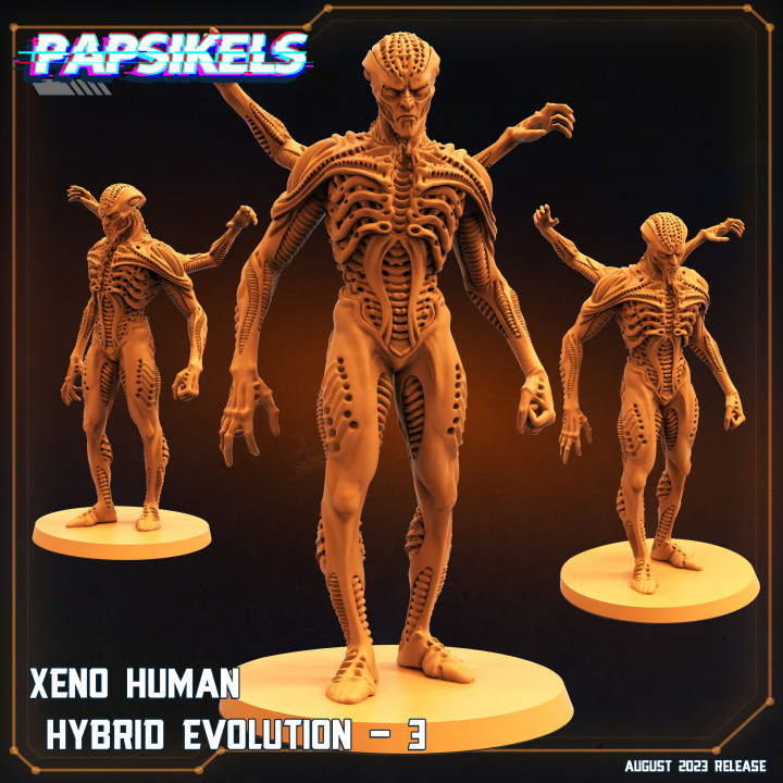 XENO HUMAN HYBRID EVOLUTION 3
