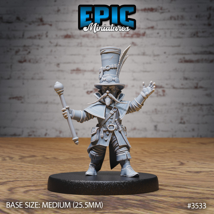 3D Printable Halfling Animal Tamer / Carnival Gnome Artist
