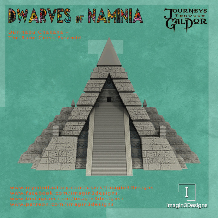 Durinapu Chakana - The Rune Cross Pyramid image