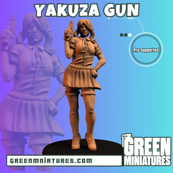 Yakuza Gun- Cyberpunk image