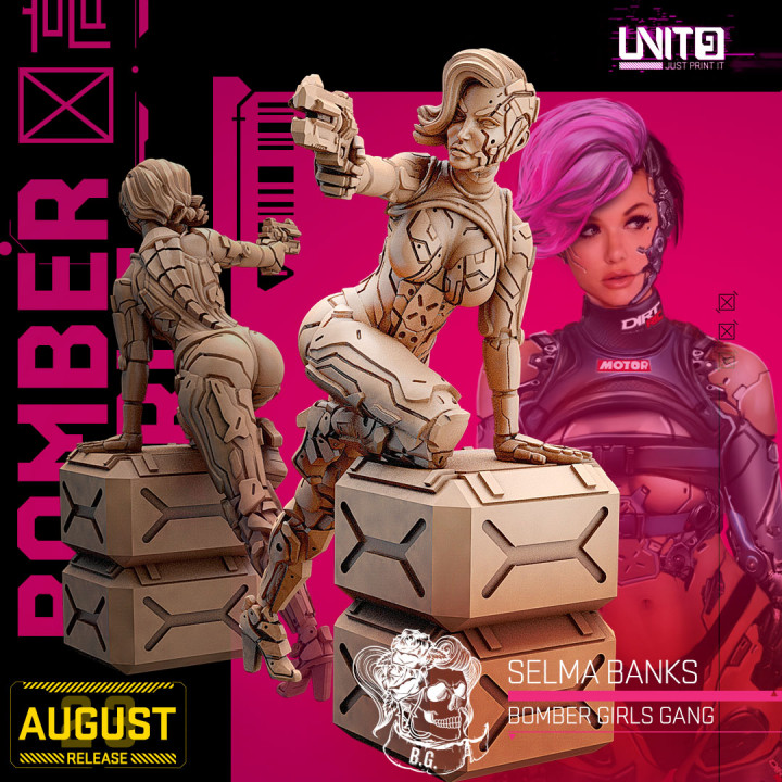 Cyberpunk - Selma Banks - Bomber Girls gang