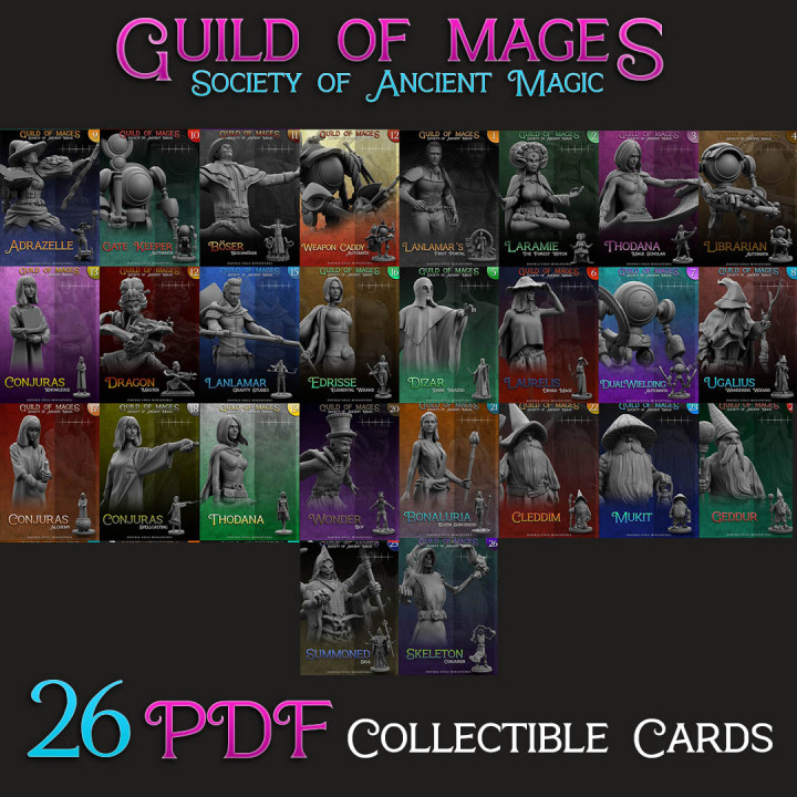 GuildOfMages_CollectibleCards - Add-on's Cover
