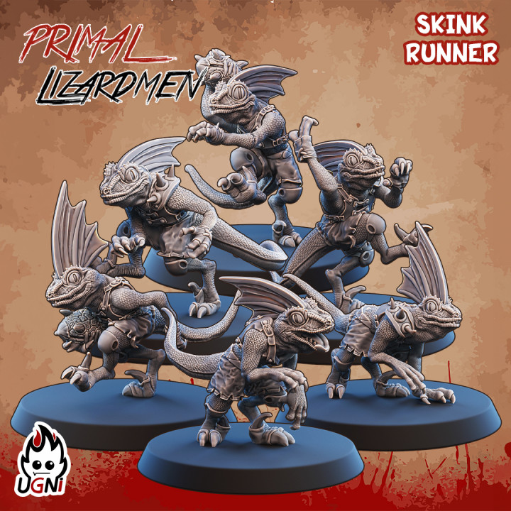 Lizardmen Team (Primal Style) - for Fantasy Football image