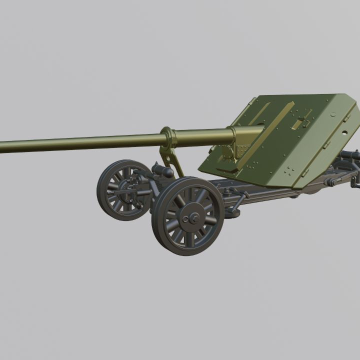 88mm anti-tank gun - Pak 43 (Germany, WW2) image