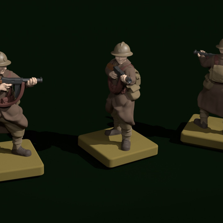 French Infantry WW2 1:72 Scale image