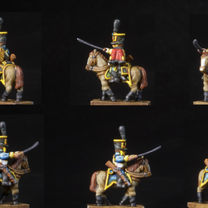 6-15mm French Hussars (1813-15) NAP-FR-23 image