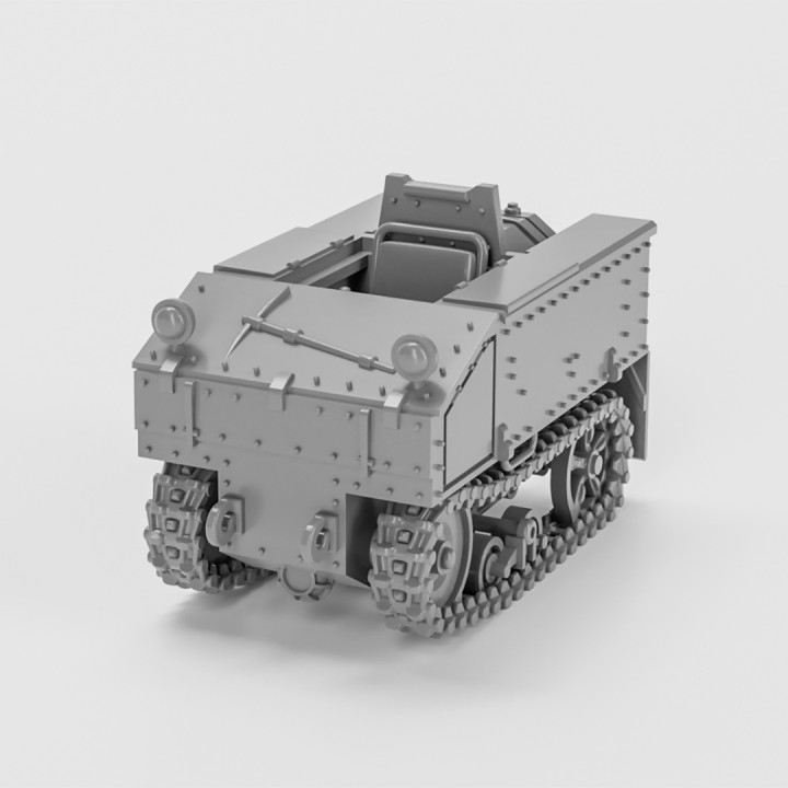 3D Printable Artillerie Schlepper VA 601 (B) (Germany, WW2) by Wargame3d