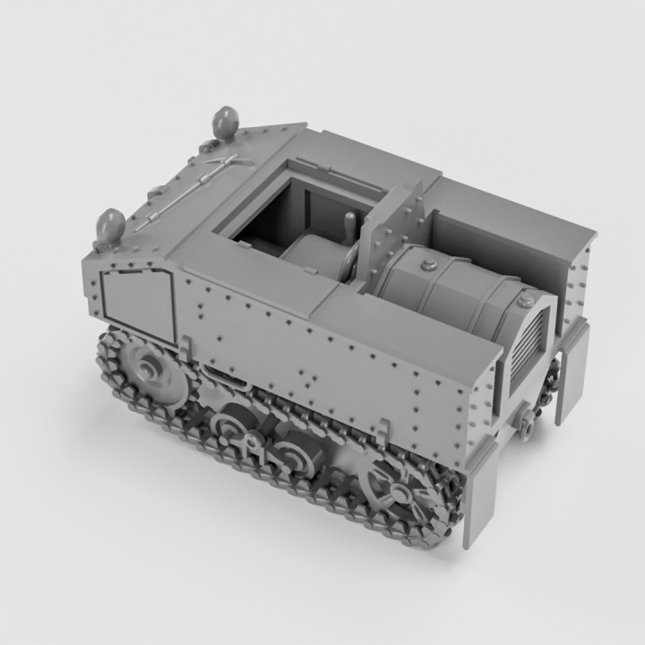 3D Printable Artillerie Schlepper VA 601 (B) (Germany, WW2) by Wargame3d