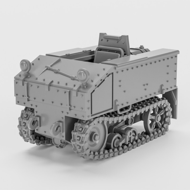 3D Printable Artillerie Schlepper VA 601 (B) (Germany, WW2) by Wargame3d