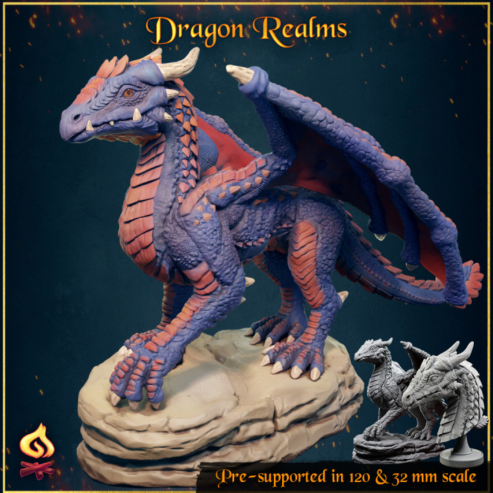 Dragon Realms MEGASET (pre-supported) image