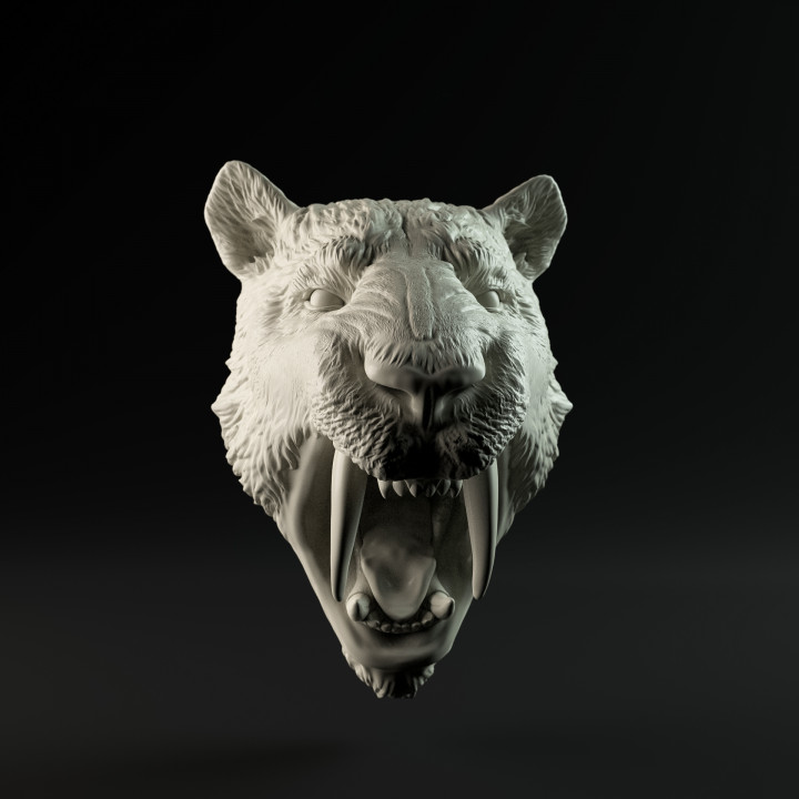 Smilodon populator mount/head