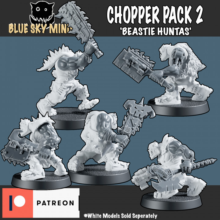 Chopper Pack 2 'Beastie Huntas' image