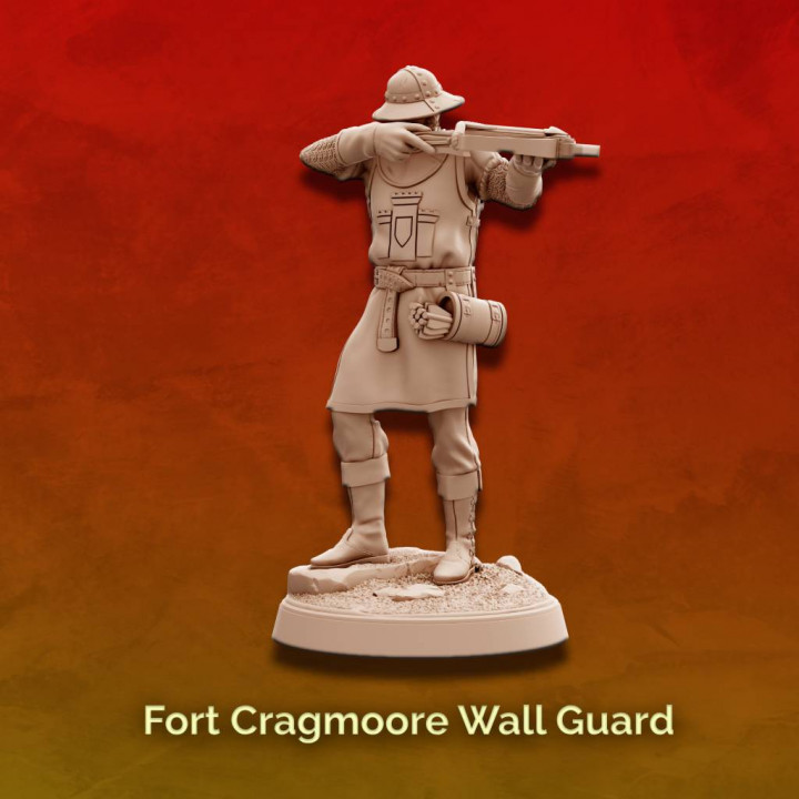 Wall Guard - Human Fighter