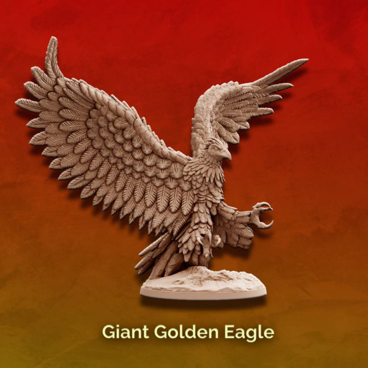 Giant Golden Eagle