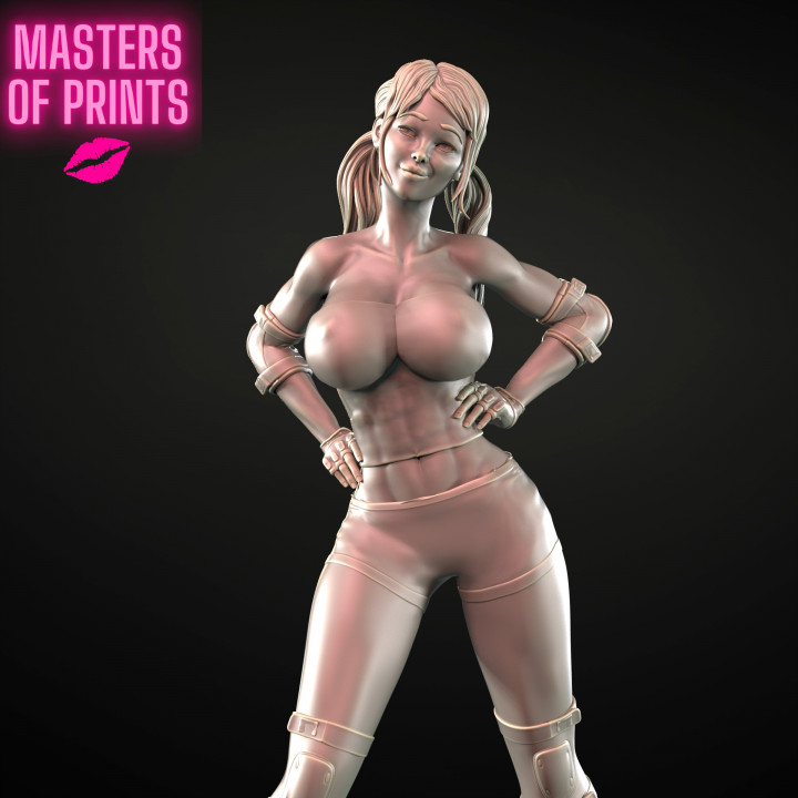 ROLLER GIRL - LEXI - SFW AND NSFW - EROTIC MINIATURE 75 MM SCALE