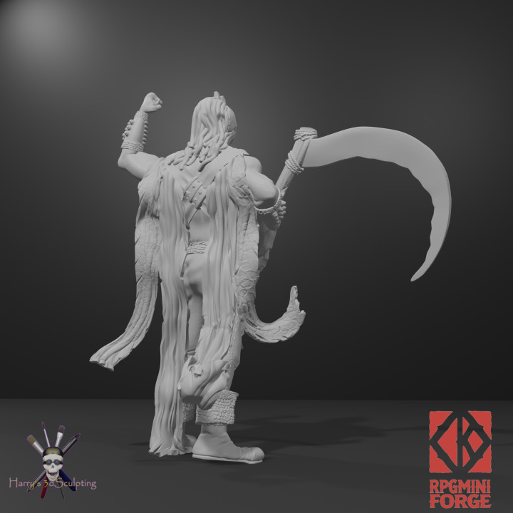 Goreth - Necro Druid - Harry's 3D Sculpting image