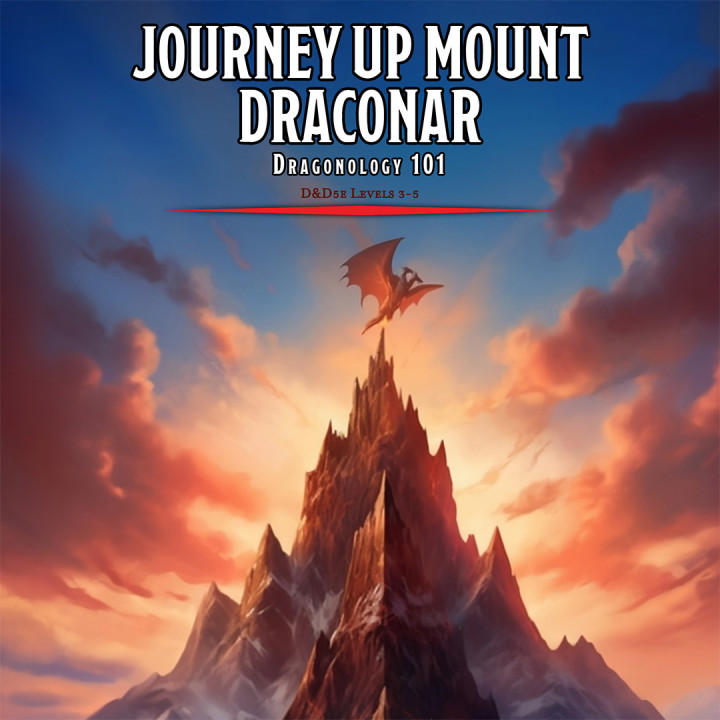 Journey up Mount Draconar Adventure Module image