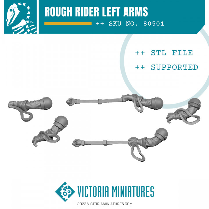 Rough Rider Left Arms x5 image