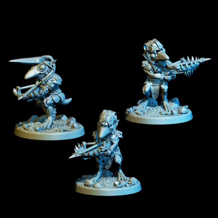 Sea Goblin Crossbow Elite Troops (3)