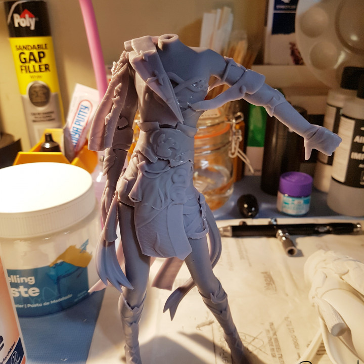 3D Printable Herrscher of Sentience (Honkai Impact 3rd) by Matt