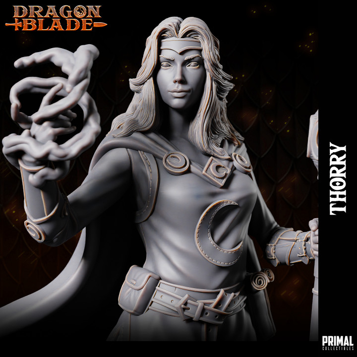 Female wizard Thorry -  September 2023 - DRAGONBLADE-  MASTERS OF DUNGEONS QUEST