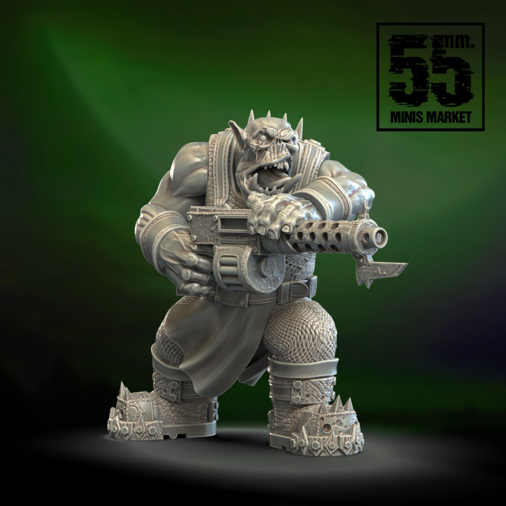 Quality check Orc Ravager free STL image
