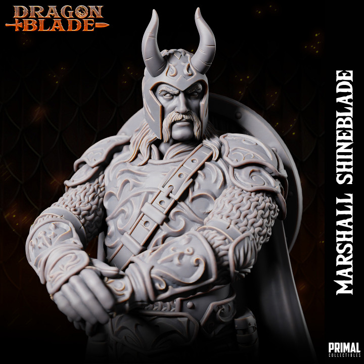 Fighter - Knight - Marshall Shineblade - September 2023 - DRAGONBLADE-  MASTERS OF DUNGEONS QUEST image