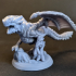 Rock Dragon 32 mm Model (pre-supported) print image
