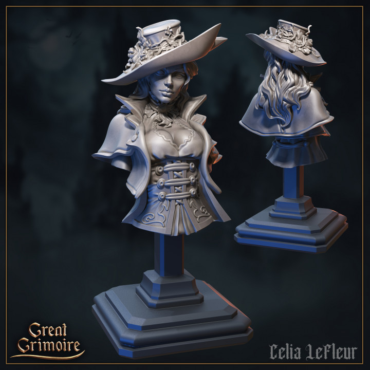 Bust of  Celia LeFleur image