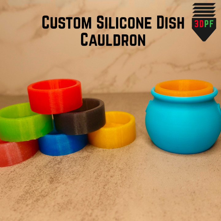 Custom Silicone Dish Cauldron image