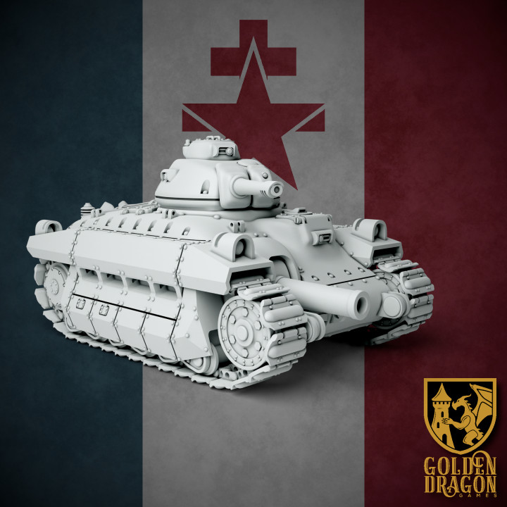 New French Republic - R-1B Liberté Medium Battle Tank image