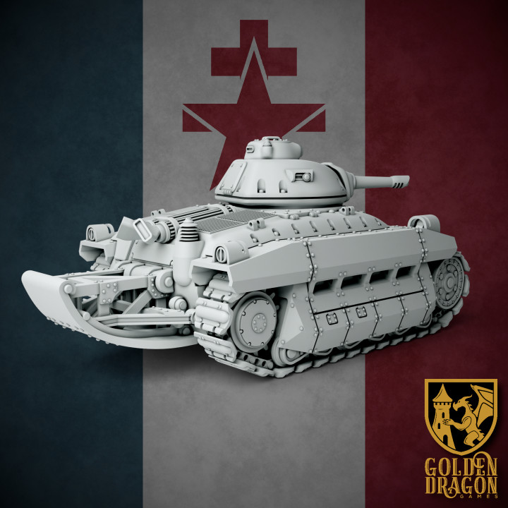 New French Republic - R-1B Liberté Medium Battle Tank image