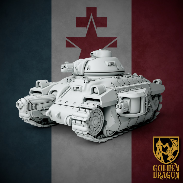 New French Republic - R-1B Liberté Medium Battle Tank image