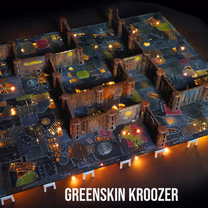 Gothic Sector : Lost Ships Part 2 - Greenskin Kroozer sample image